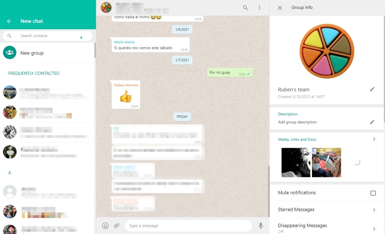 WhatsApp Desktop — captura de tela 1